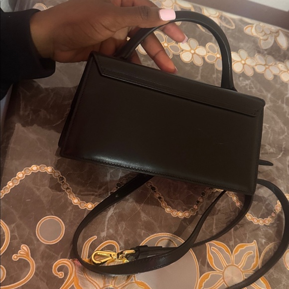 Jacquemus Black Mini Bag with Gold Accents - Picture 9 of 11